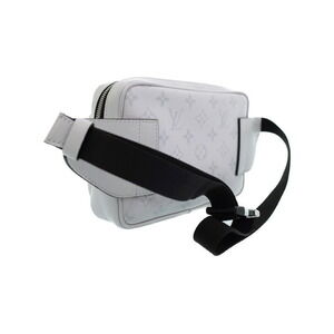 Louis Vuitton Leather Rama Body Outdoor Bum Taiga Bag Black